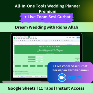 Wedding Template Fullset + Live Zoom